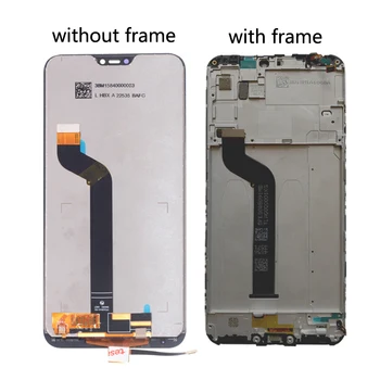 Originalą Xiaomi Redmi 6 Pro LCD Ekranas Jutiklinis Ekranas skaitmeninis keitiklis Remontas, Dalys Xiaomi Mi A2 Lite Ekranas, LCD Ekranas Įrankiai