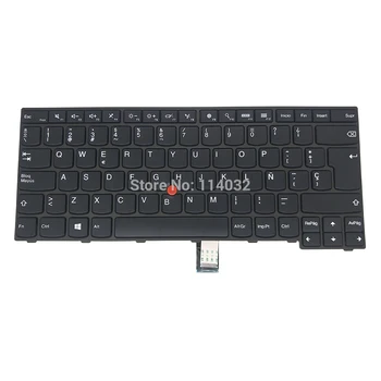 SP ispanijos Pakeisti Klaviatūras 04X0611 Lenovo IBM ThinkPad E450 E450C E455 E460 E465 04X6191 04X6151 Balck Rėmo Nukreipta