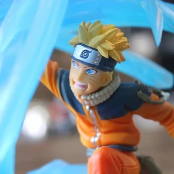 15cm Anime Naruto Pav Obligacijų Helix Tabletes Uzumaki Naruto Kolekcines, PVC Modelis Žaislą Dovanų