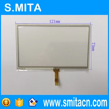 Pakeitimas 5 colių 4-varžinio Universalus jutiklinis ekranas stiklas, skaitmeninis keitiklis skydelis LM50TQ51 121*73mm