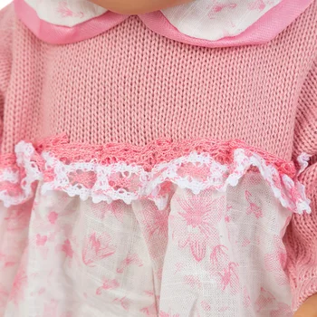 2020 Nauji megztiniai Lėlės Drabužiai Tinka 18inch/43cm gimęs kūdikis Lėlės drabužiai atgimsta Lėlės Priedai