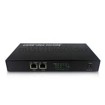Ethernet Optinio Pluošto Switch 8 port 100Mbps SC skaidulų ir 2 uostą 1000Mbps RJ45 pluošto media converter 20KM