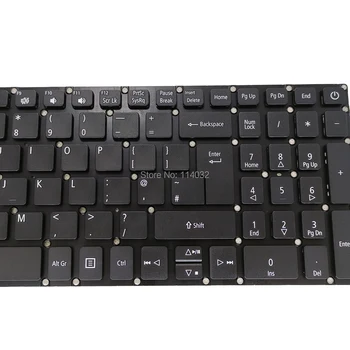 Pakeisti klaviatūras A715 72 Acer Aspire 7 A717 71 JK GB Britų didelis įveskite juoda nešiojamųjų kompiuterių klaviatūros naują NSK RE6SQ AEZAGE00110