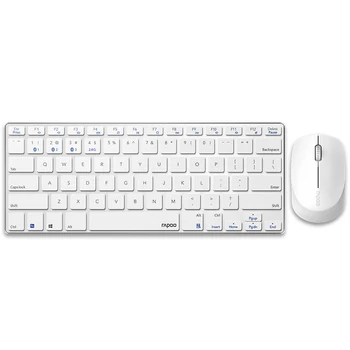 Rapoo Multi-Mode Wireless Keyboard Mouse Combo Jungiklis Tarp 