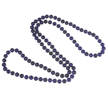 Tamsiai Mėlynos spalvos Imitacija, perlų Moterų Papuošalai, Perlų Karoliukų Vėrinys Ilgas Megztinis Grandinės Karoliai Moterų Suknelė Aksesuarai, 2021 Naujas