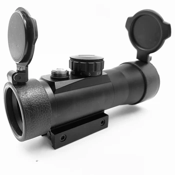 Outerdoor Medžioklės Taktinė Optika Riflescope Tilptų 11/22mm Geležinkelių Medžioklės Šautuvas oriniams Monokliai 3X44 Raudonos, Žalios Dot Akyse taikymo Sritis