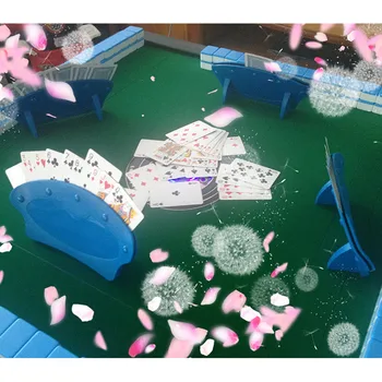 Žaisti Kortelės Turėtojams Pokerio Stovo Imperial Namo Žaidimą Organizuoja Lengvai Paspaudę Plastiko Žaisti Kortelės Stovėti Saugojimo Organizacija
