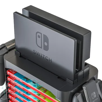 Nintendos Nintend Jungiklis Konsolės Priedai Atveju Laikymo Stovas Nintendoswitch Žaidimo CD Diską Joycon Pro Valdytojas, Savininkas Bokštas