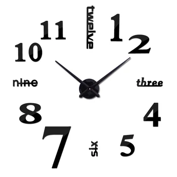 Nemokamas Pristatymas Naujos Laikrodis Žiūrėti Sieniniai Laikrodžiai Horloge 