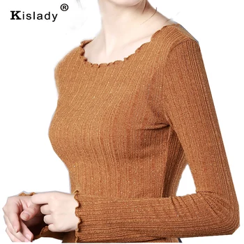 Kislady 2020 m. Pavasarį Moterų Harajuku Marškinėliai korėjos Stiliaus Vasaros Viršūnes Elegantiškas Highstreet Off Baltos Didelių Dydžių Apatinio Marškinėliai