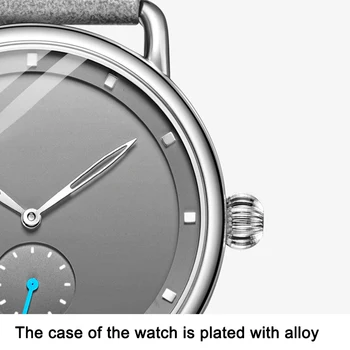 Vyrai Laikrodžiai Minimalistinio Ultra Plonas Mados Solidi Riešo Laikrodžių Vyrams Business Casual Luxury Kvarco Žiūrėti d88