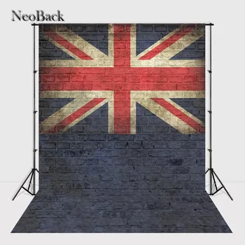 NeoBack Vinilo Audiniu UK Nuotrauka Fone Išspausdintas Jungtinės Karalystės Mėlynosios Vėliavos Studija, Fotografijos Foną, Photocall Reklama Apdaila